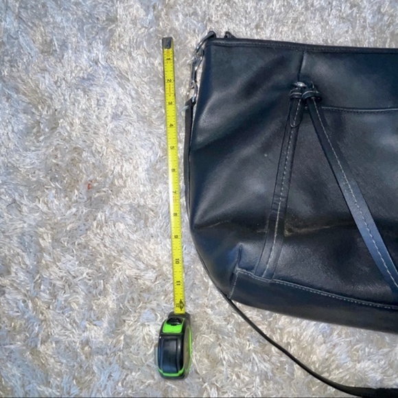 coach vintage leather satchel purse black - Picture 13 of 13